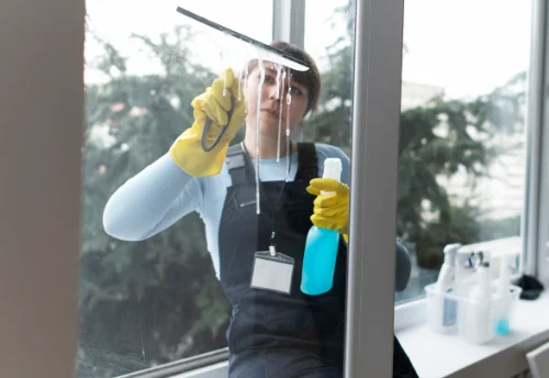 Nettoyage de vitres intérieures et extérieures à Ville-Houdlémont